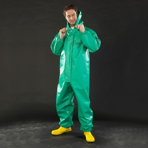 Chemical resistant outlet clothing